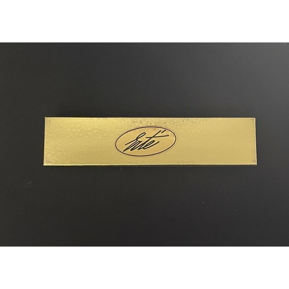 ERTE object d'art “Firefiles” Gold-Plated Pewter & Steel Letter Opener VINTAGE - Picture 8 of 8